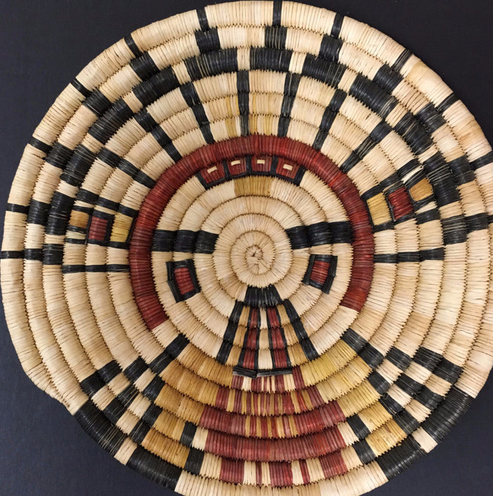 Moisture Bringer Motif Hopi Basket