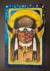 Plains Ledger Lakota Art, by Joe Pulliam at Raven Makes Native American Art Gallery