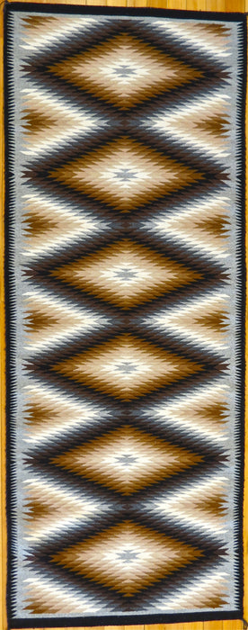 Eye Dazzler Navajo Rug, by Marie Kee