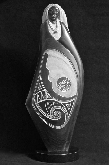 Obsidian Flow Woman, by Cliff Fragua