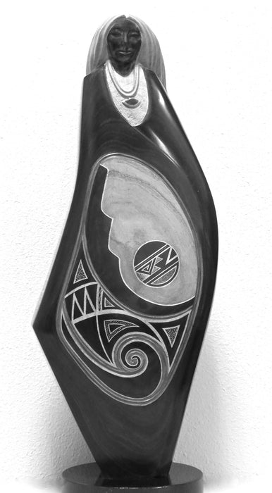 Obsidian Flow Woman, by Cliff Fragua