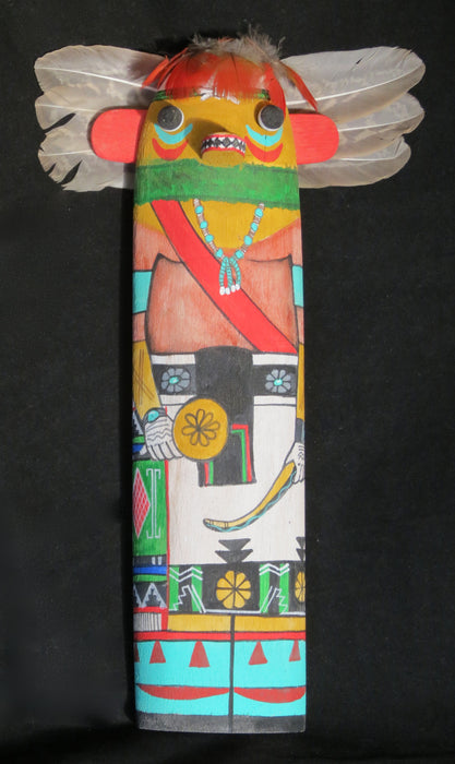 "Muyao" Moon Being Wall Doll Kachina, by Wilmer Kaye