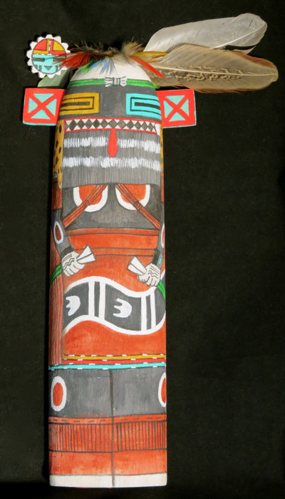 Hilili Guard Wall Doll Kachina, by Wilmer Kaye