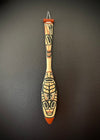 David Boxley Dance Paddle Native Art at Raven Makes Gallery