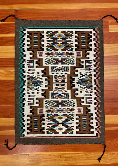 Navajo Rug by Bessie Littleben at Raven Makes Gallery