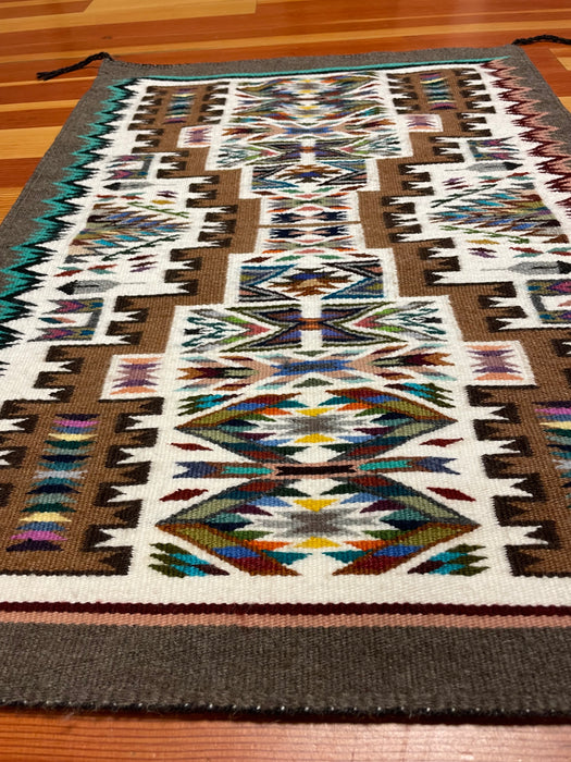 Navajo Rug by Bessie Littleben at Raven Makes Gallery
