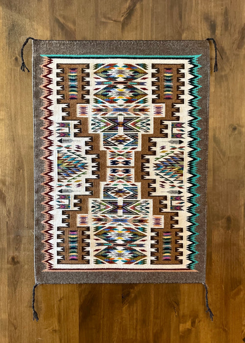 Navajo Rug by Bessie Littleben at Raven Makes Gallery