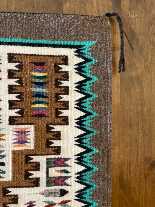 Navajo Rug by Bessie Littleben at Raven Makes Gallery