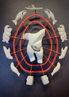 Alaska Native Art Hoop Mask, by Mark Tetpon