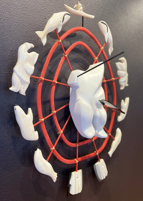 Alaska Native Art Hoop Mask, by Mark Tetpon