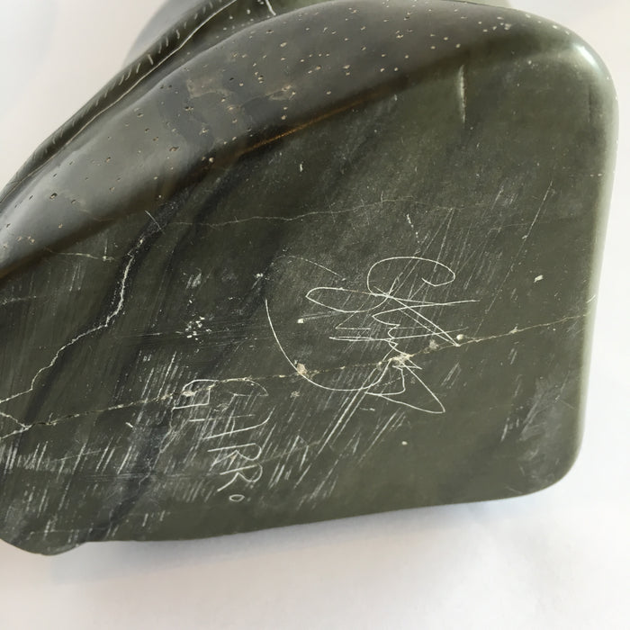 Graceful Bird Inuit Carving, by George Arragutainaq, Sanikiluaq