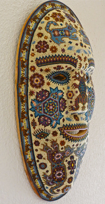 Huichol/Wixa`ritari Beaded Mask, by H.R. Faustino