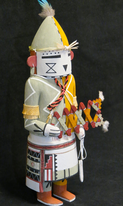 Sotuknangu Kachina Doll, by Lenno Polingyumptewa