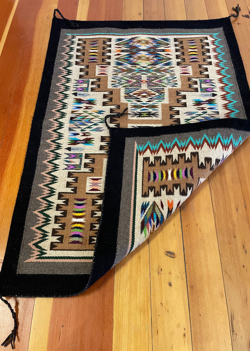 Navajo Rug by Bessie Littleben at Raven Makes Gallery