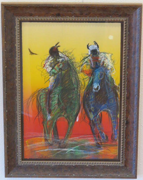 "Man and Horse," by Raymond Nordwall