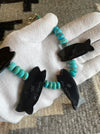 Mary Tafoya Jewelry at Raven Makes Gallery