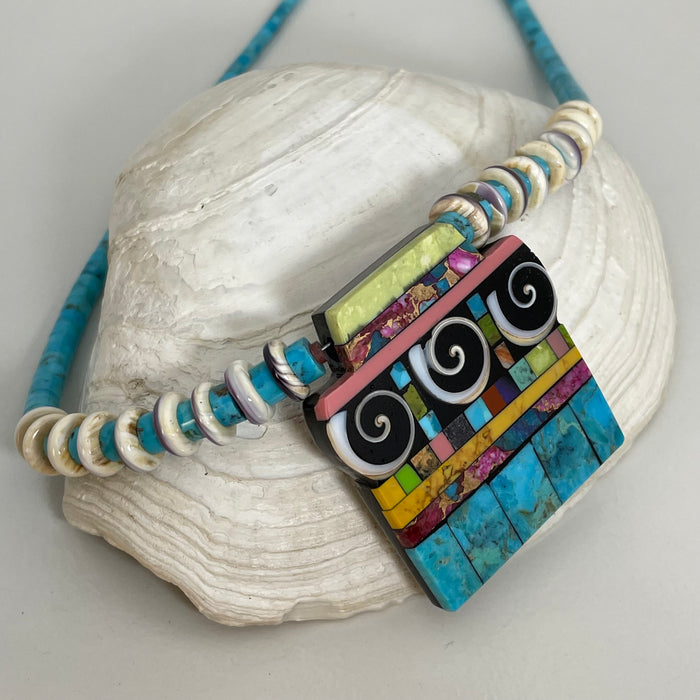 Mary Louise Tafoya Jewelry at Raven Makes Gallery
