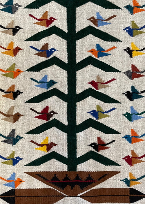 Tree of Life Navajo Rug, by Wenora Joe