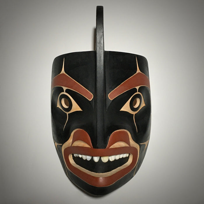Orca (Killer Whale) Mask, by David A. Boxley