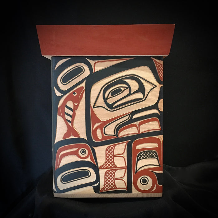 Traditional Bentwood Box, by David A. Boxley