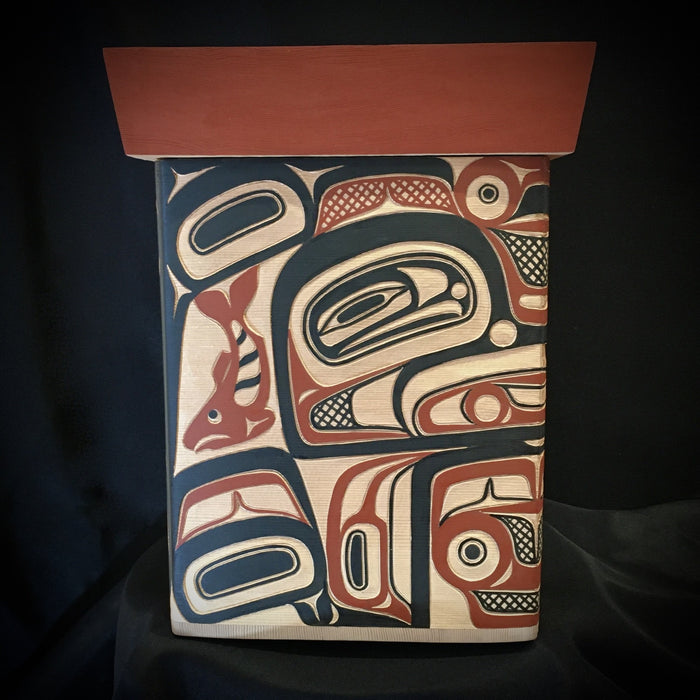 Traditional Bentwood Box, by David A. Boxley