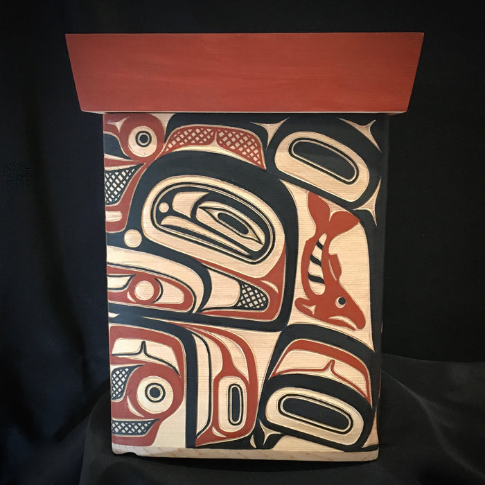 Traditional Bentwood Box, by David A. Boxley