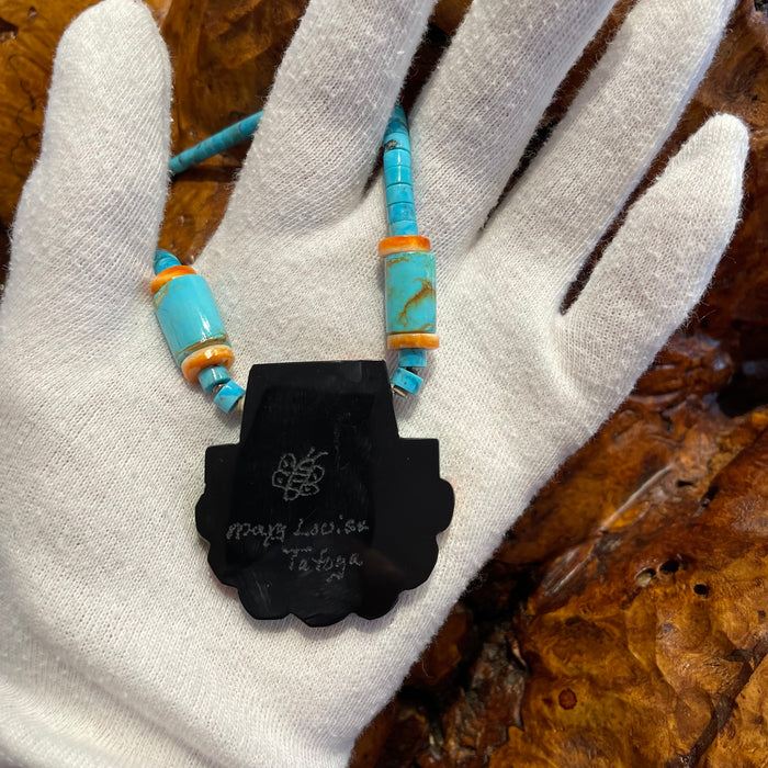 In Balance Mosaic Necklace, by Mary L. Tafoya