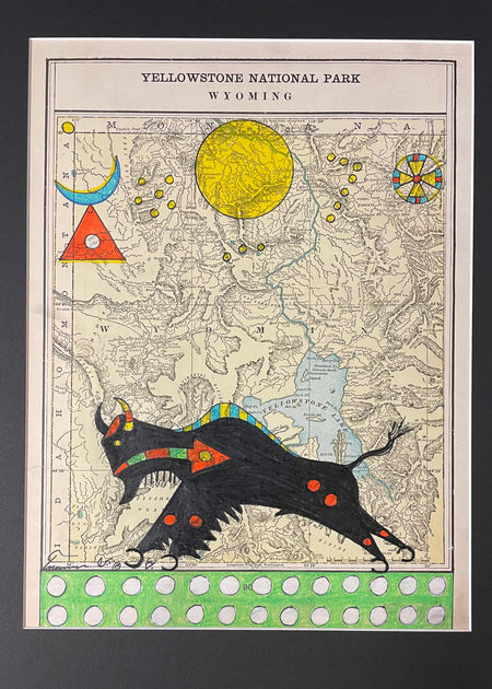 Ledger Art at Raven Makes Native American Art Gallery in Sisters, Oregon