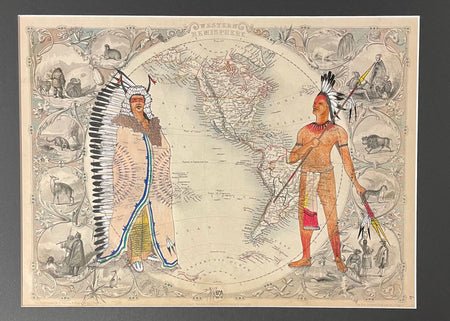 Dwayne Wilcox Ledger Map Art at Raven Makes Gallery