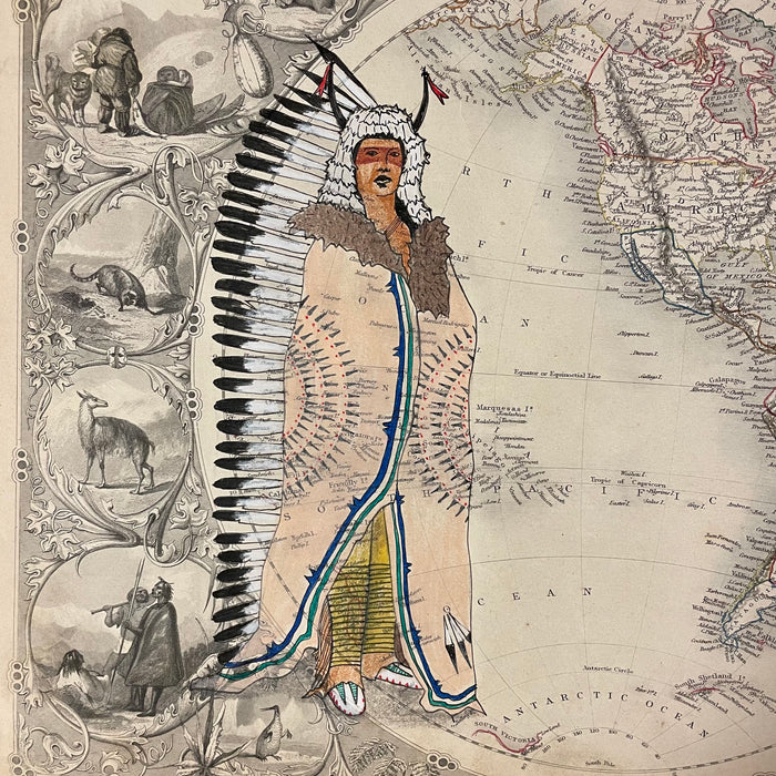Crude Vignettes by Primitive Peoples Načá, by Dwayne Wilcox, Oglala Lakota