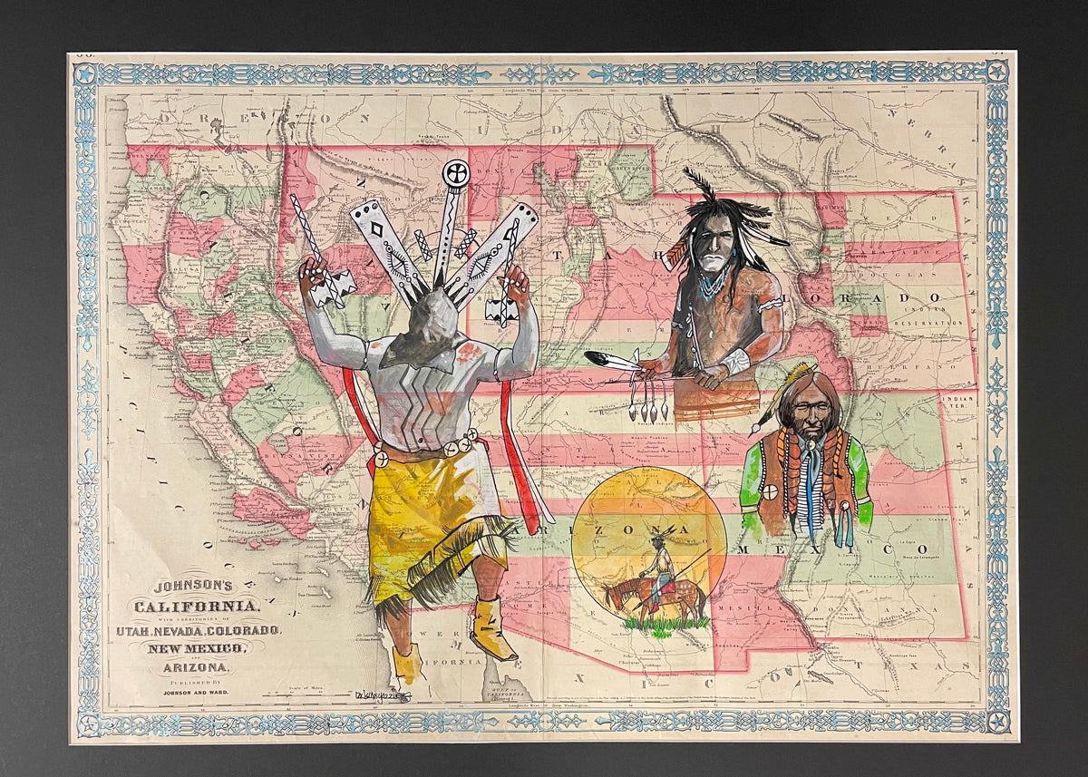 Ledger Art at Raven Makes Native American Art Gallery in Sisters ...