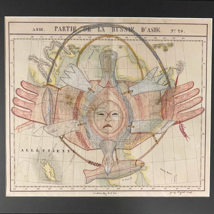 Goodnews Bay Bird Yua, 1825 Bering Sea Region, Jennifer Angaiak Wood, Yup'ik