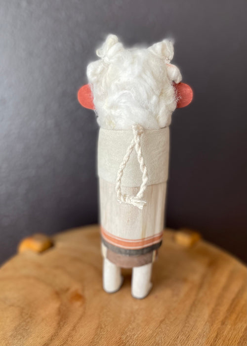 Snow Maiden Traditional Kachina Doll, by Cory Ahownewa