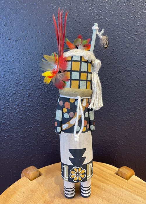 Morivosi (Bean) Kachina Doll, by Raynard Lalo, Hopi