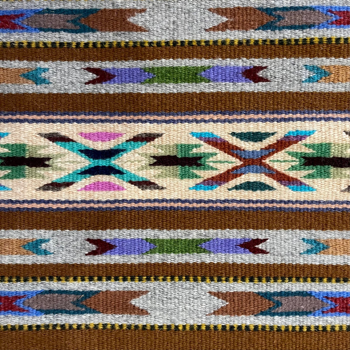 Bessie Littleben Rug at Raven Makes Native American Art Gallery