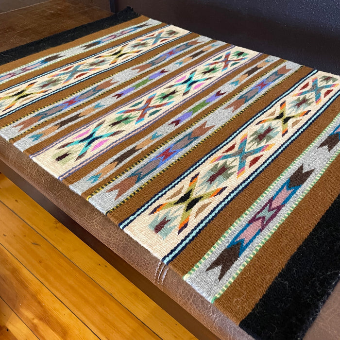 Bessie Littleben Rug at Raven Makes Native American Art Gallery
