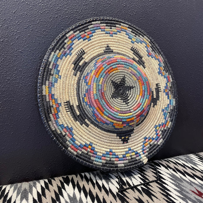 Raised Turtle Navajo Basket, by Sally Black