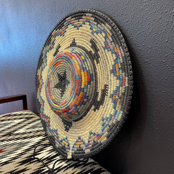 Raised Turtle Navajo Basket, by Sally Black