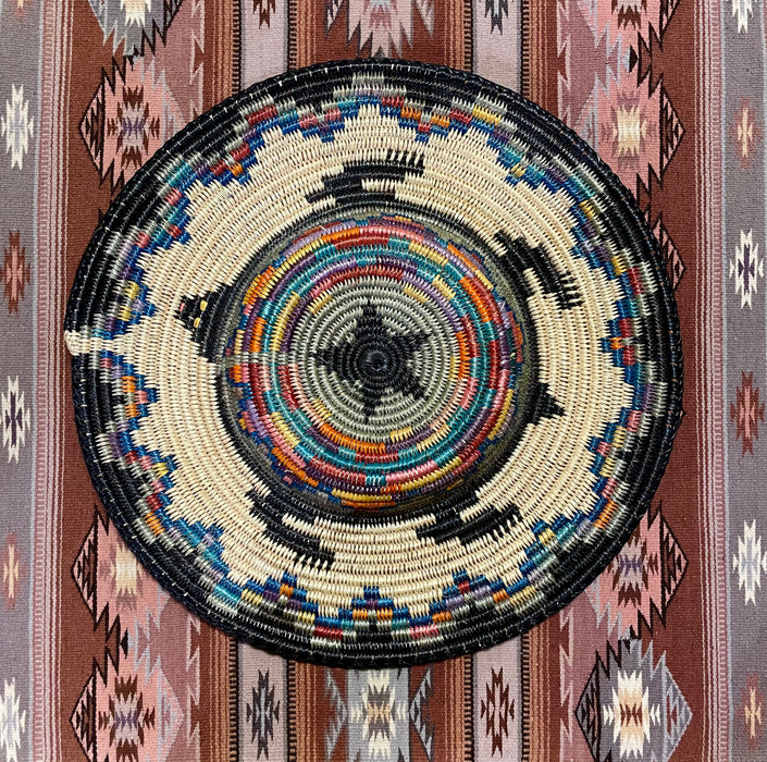 Raised Turtle Navajo Basket, by Sally Black
