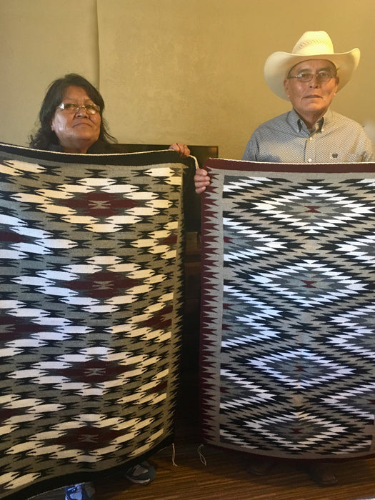 Eye Dazzler Navajo Rug, by Vera Francis