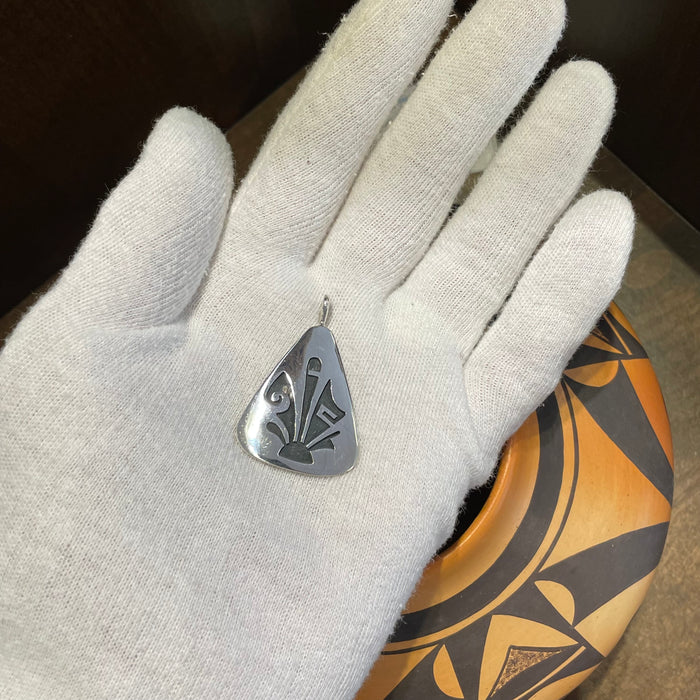 Sacred Plants Hopi Pendant, by Steward Dacawyma