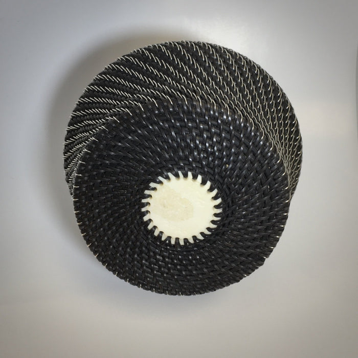 Baleen and Silver Basket, Don Johnston, Raven Makes Native American Art Gallery