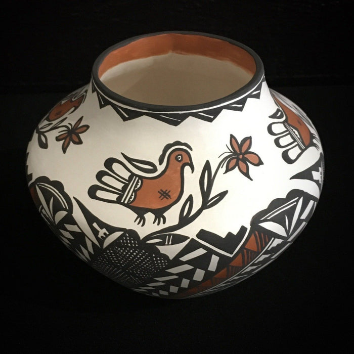 Pottery Acoma by Sandra Victorino at Raven Makes Gallery