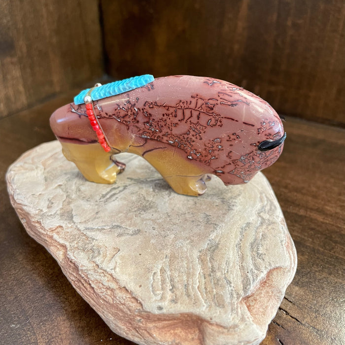 Buffalo Zuni Fetish, by Todd Westika