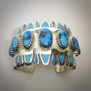 Vernon Haskie Navajo Cuff, Navajo Jewelry at Raven Makes Gallery
