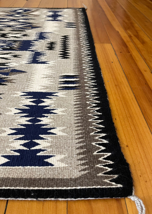 Storm Pattern Navajo Rug, by Gabrielle Chester