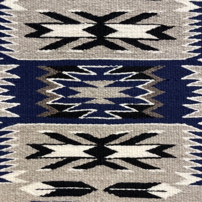 Storm Pattern Navajo Rug, by Gabrielle Chester
