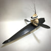 Baleen and Walrus Ivory Kayaker, Don Johnston, at Raven Makes Gallery