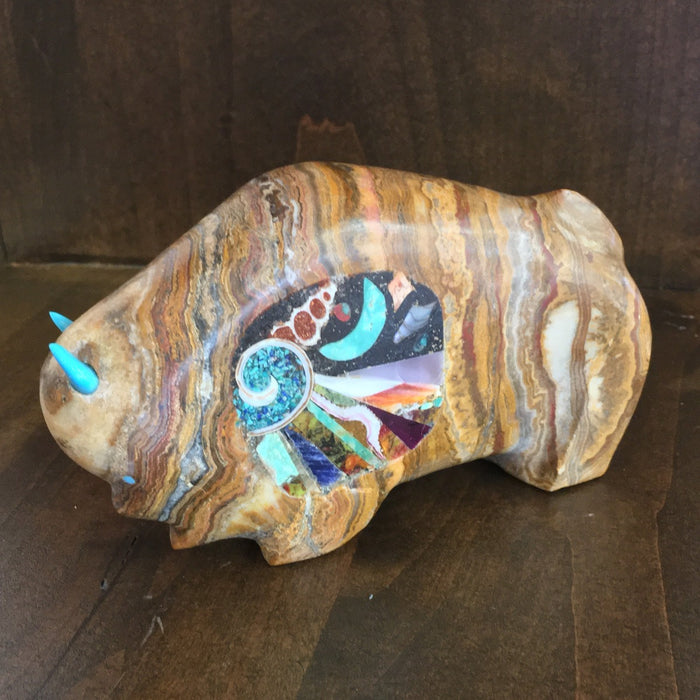Lynn Quam and Jayne Quam Zuni Buffalo at Raven Makes Gallery