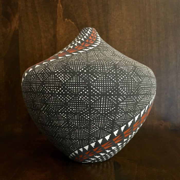 Acoma Fine Line Pottery, by Sandra Victorino